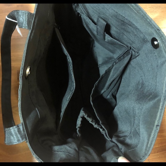 Large Rhinestone Handbag hand placed stones - Picture 3 of 7